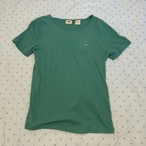 Levi's Women's Teal Baby Tee